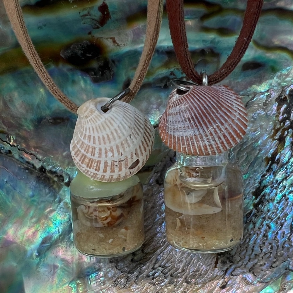 Mini Ocean Bottle Necklaces
